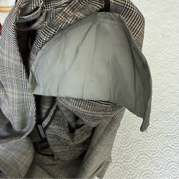 Babaton Gray Plaid Blazer size 14 - Picture 15 of 15
